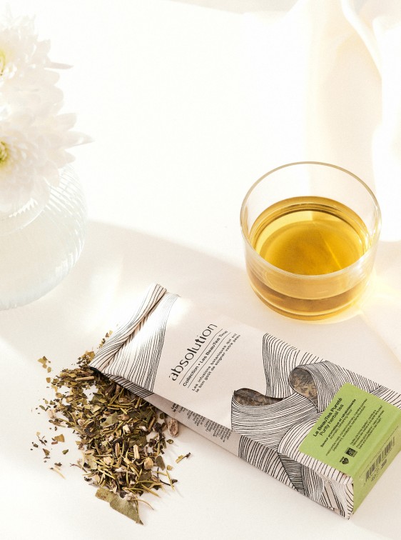 Purifying herbal tea
